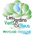 LeS jardins verts et bleus